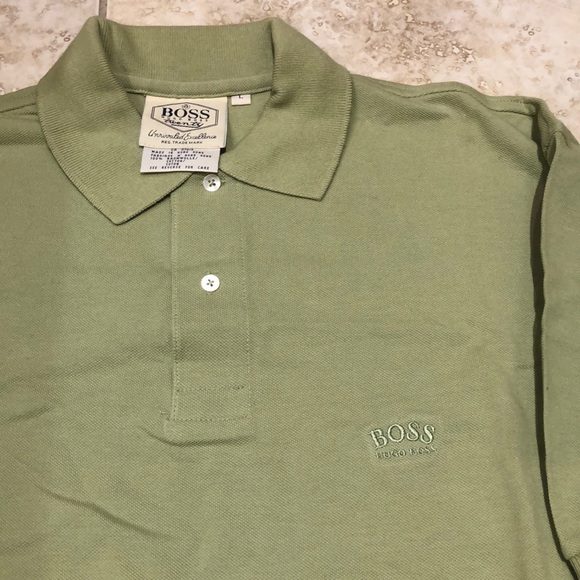 Green Hugo Boss Polo - Picture 2 of 4